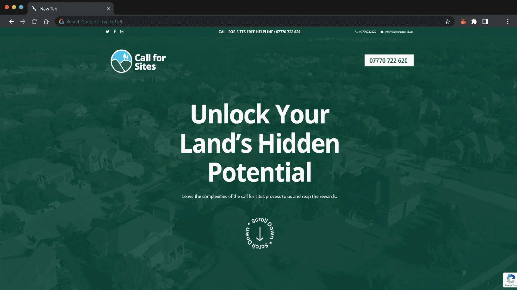 Call for Sites portfolio image 2