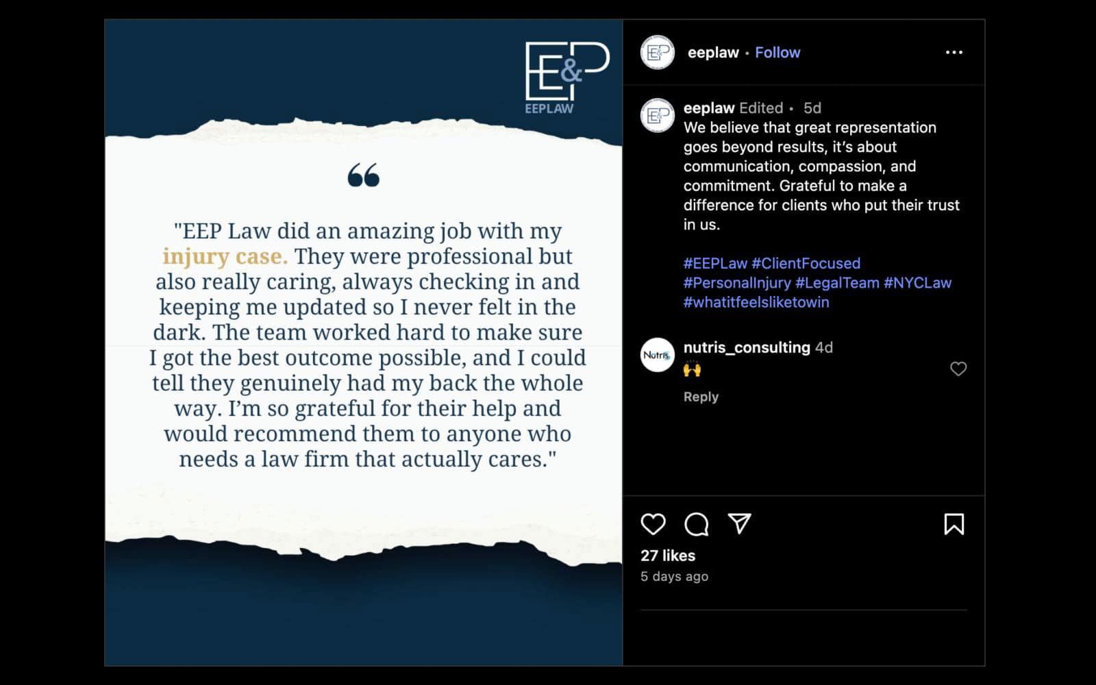 EEP Law portfolio image 2