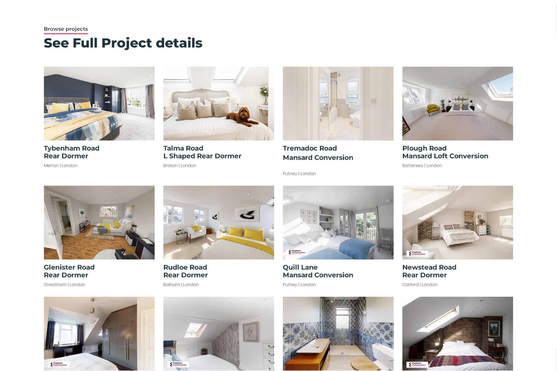 Clapham Construction portfolio image 2